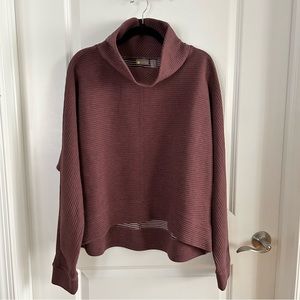 Zella Carey Funnel Neck Pullover